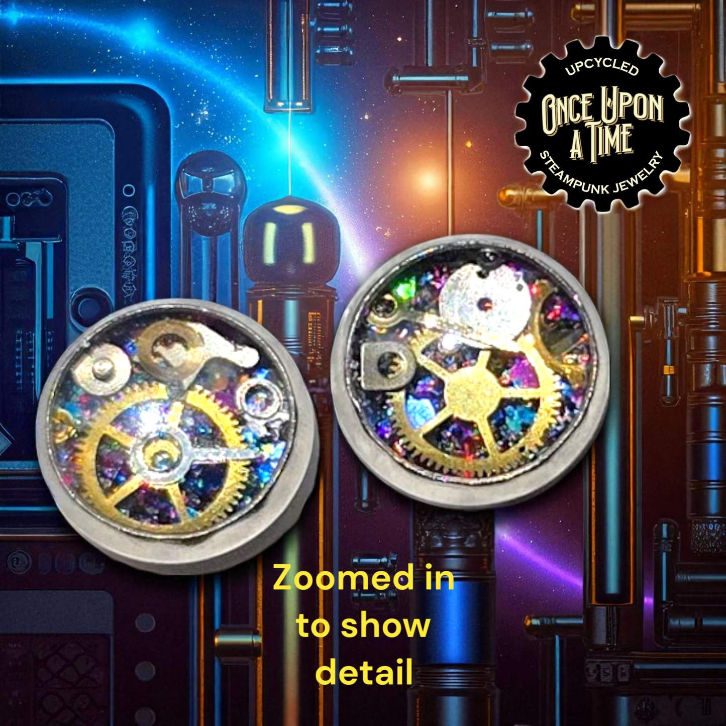 XSmall Stud Post Watch Part Earrings