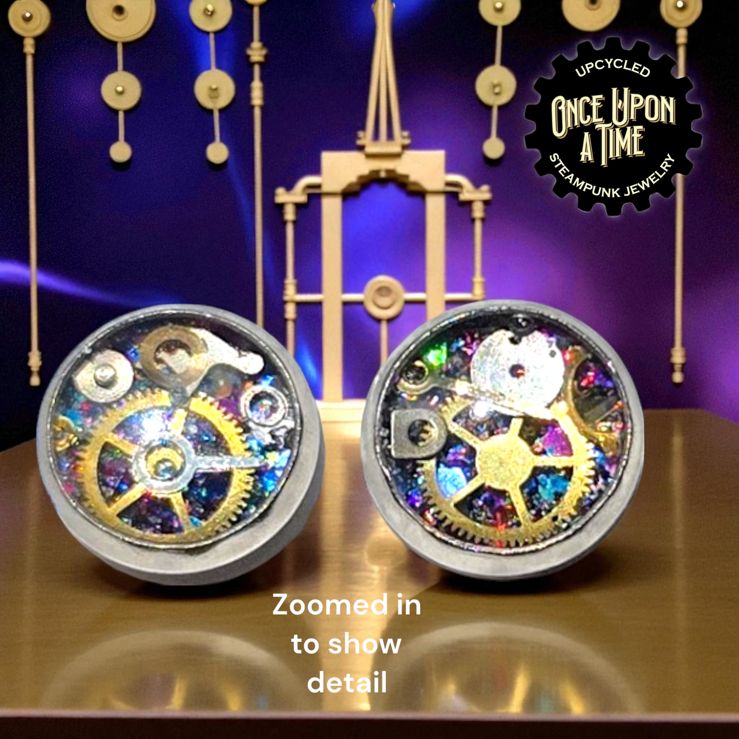 XSmall Stud Post Watch Part Earrings