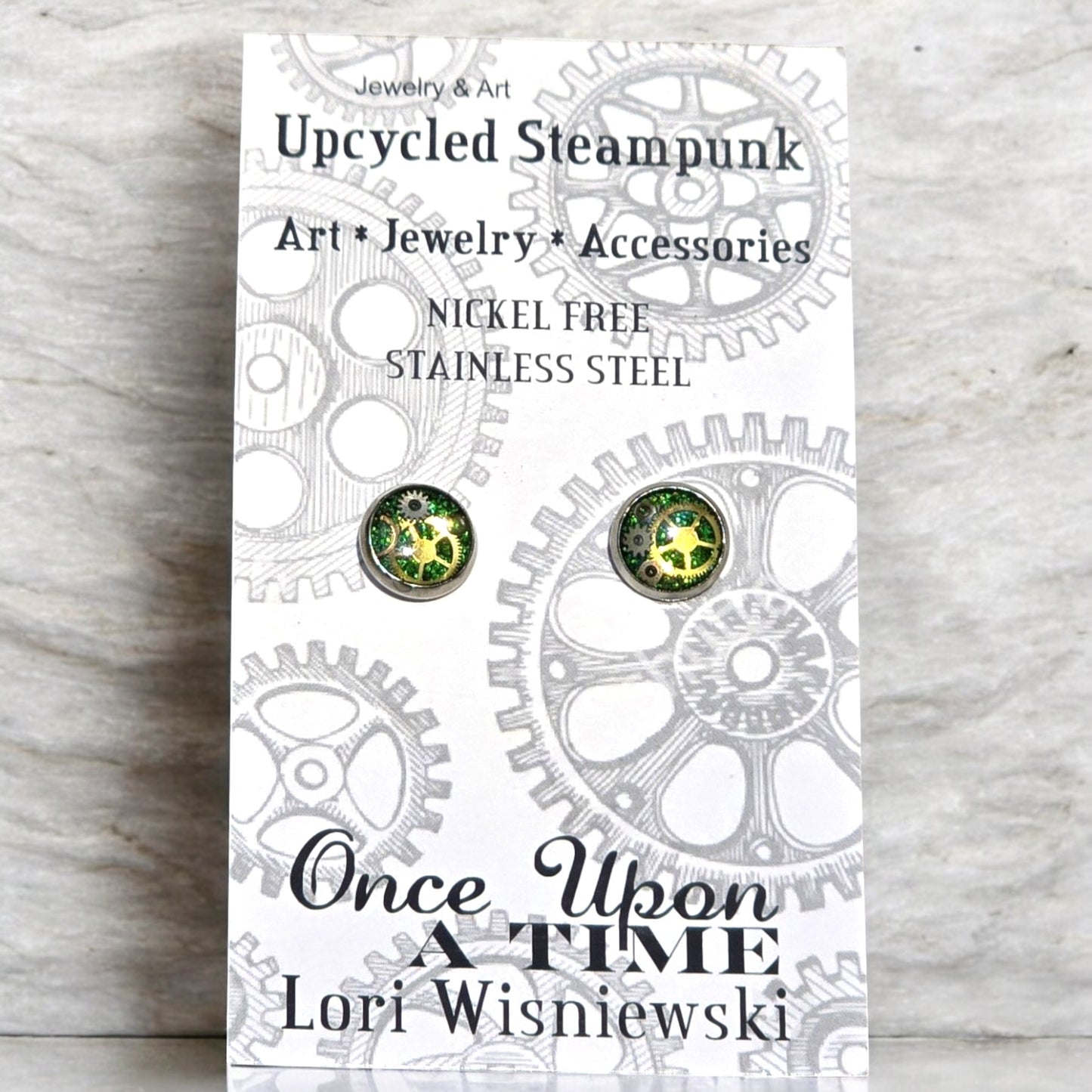 XSmall Stud Post Watch Part Earrings