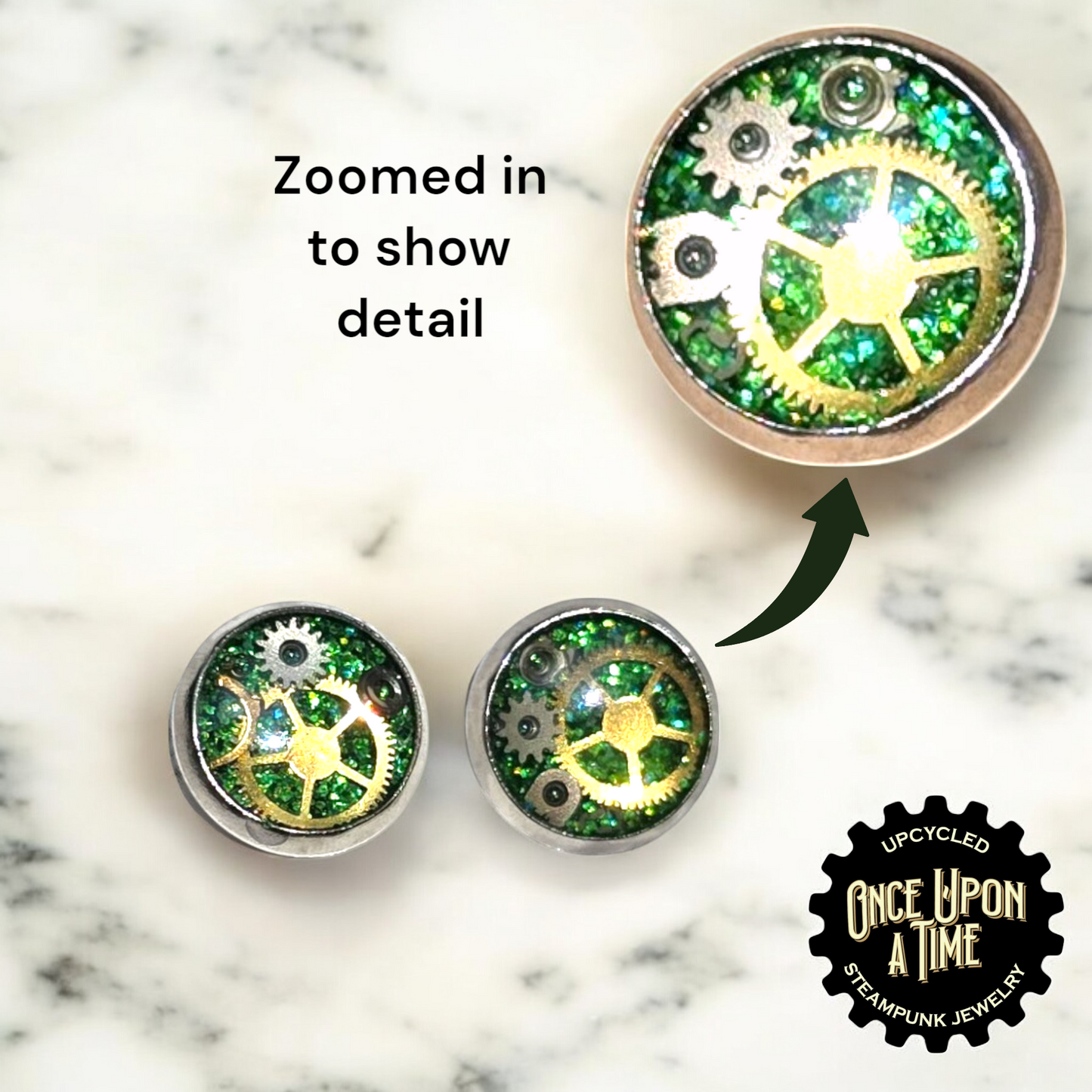 XSmall Stud Post Watch Part Earrings