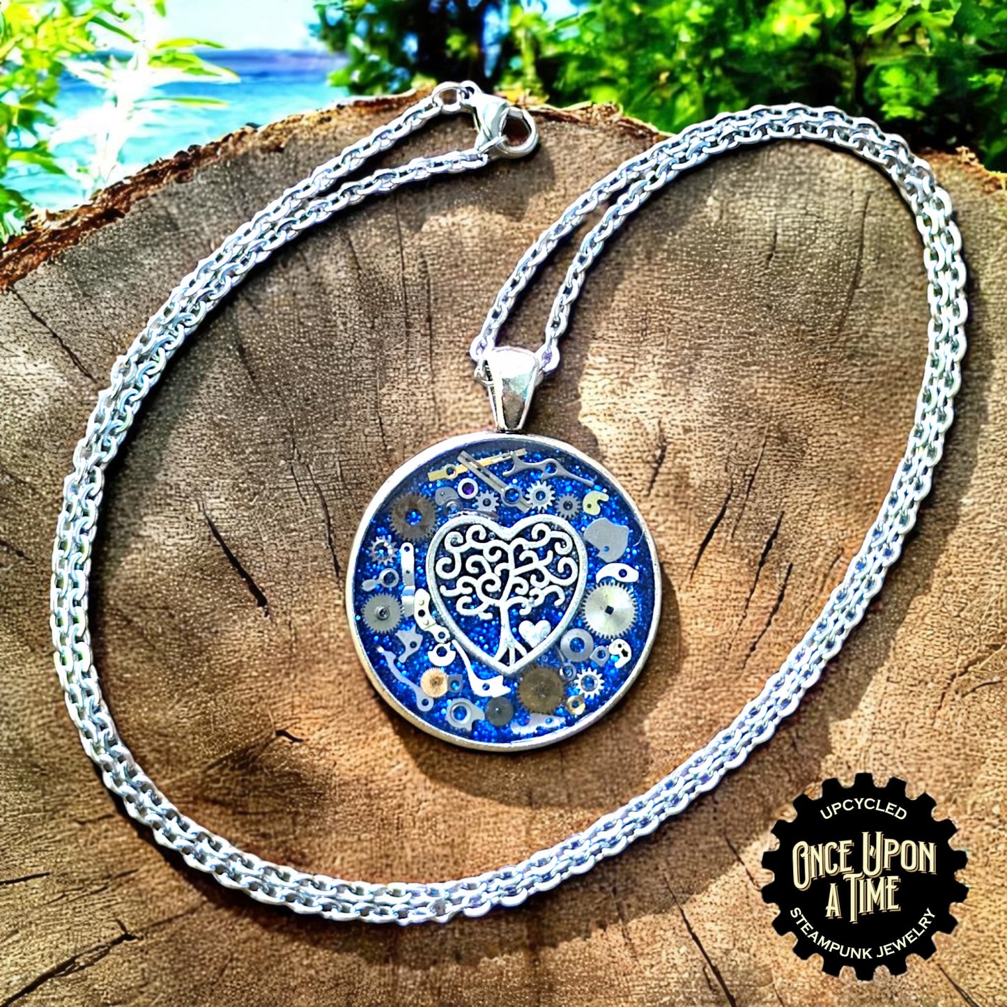 Heartwood Dreams Lg Round Watch Part Pendant