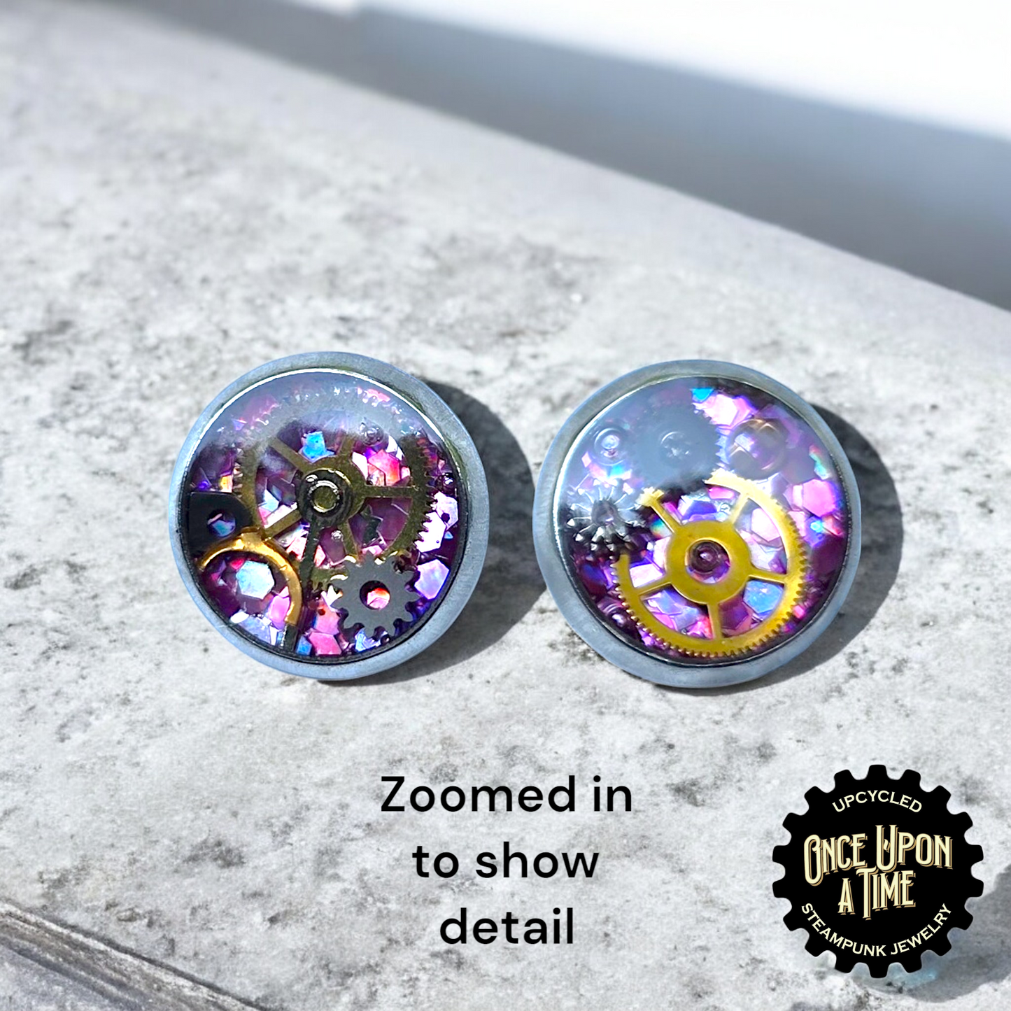 XSmall Stud Post Watch Part Earrings