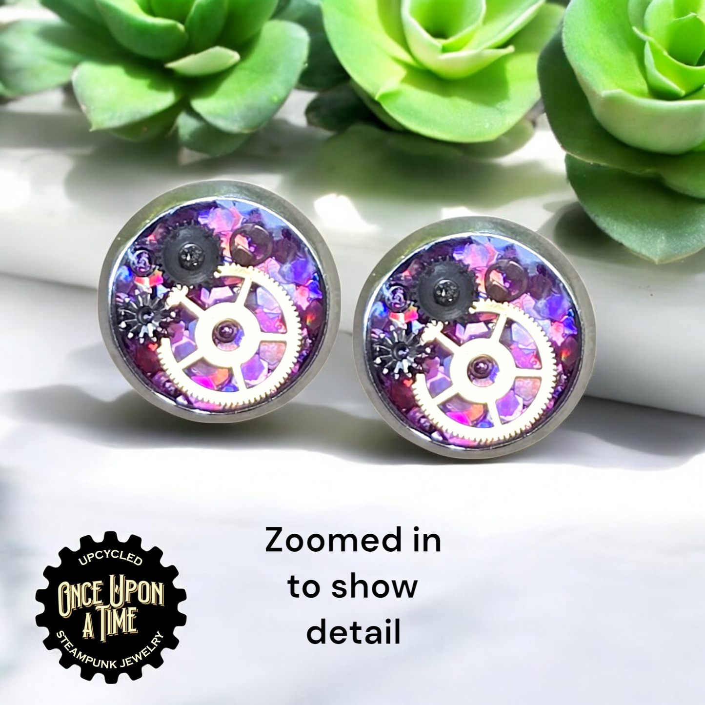 XSmall Stud Post Watch Part Earrings