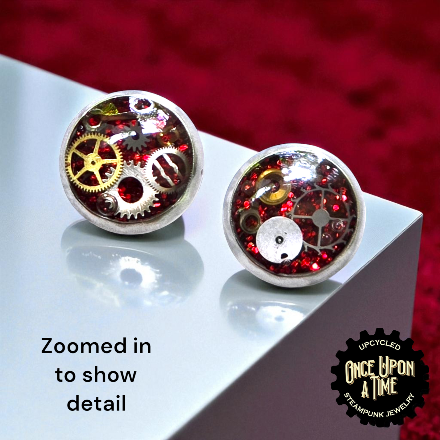 XSmall Stud Post Watch Part Earrings