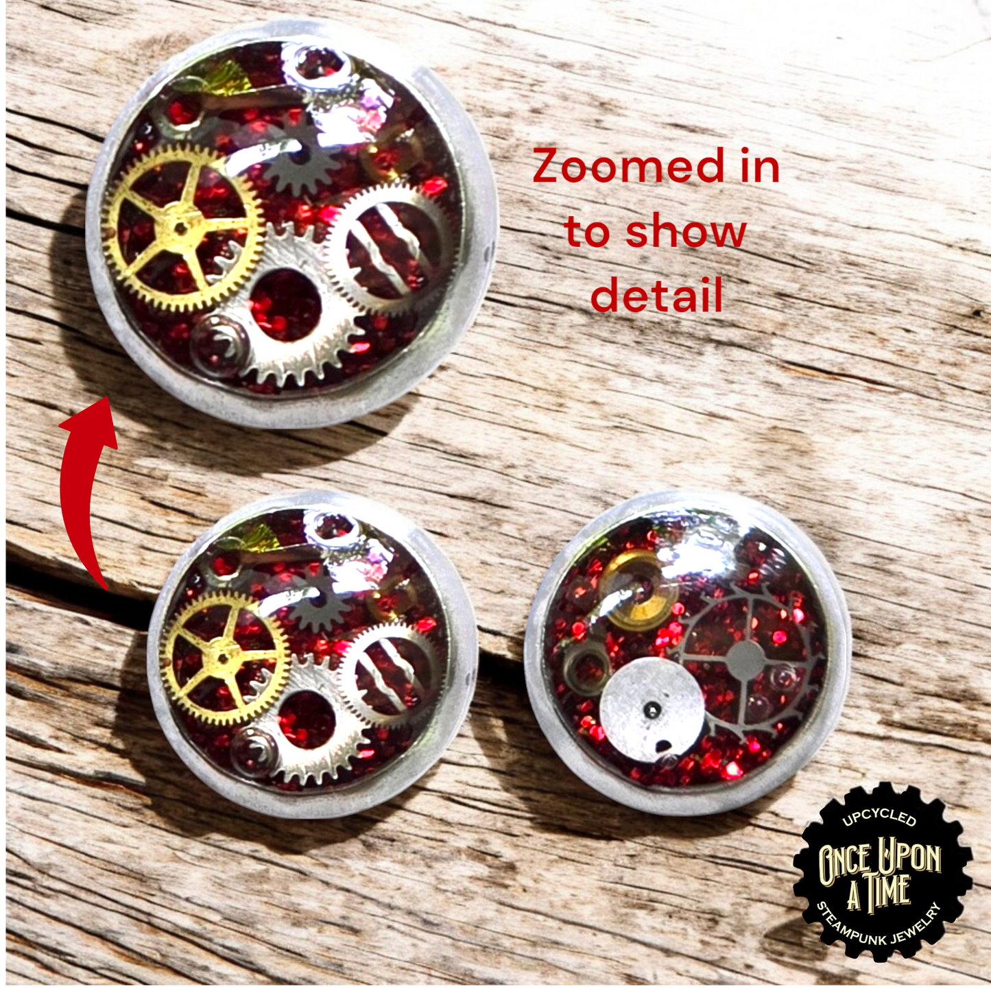 XSmall Stud Post Watch Part Earrings