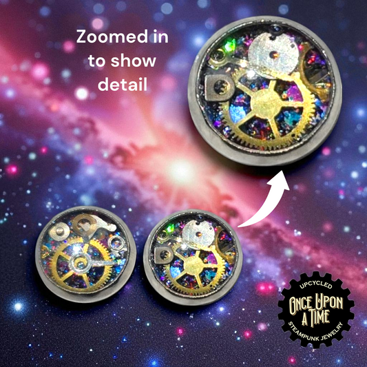 XSmall Stud Post Watch Part Earrings